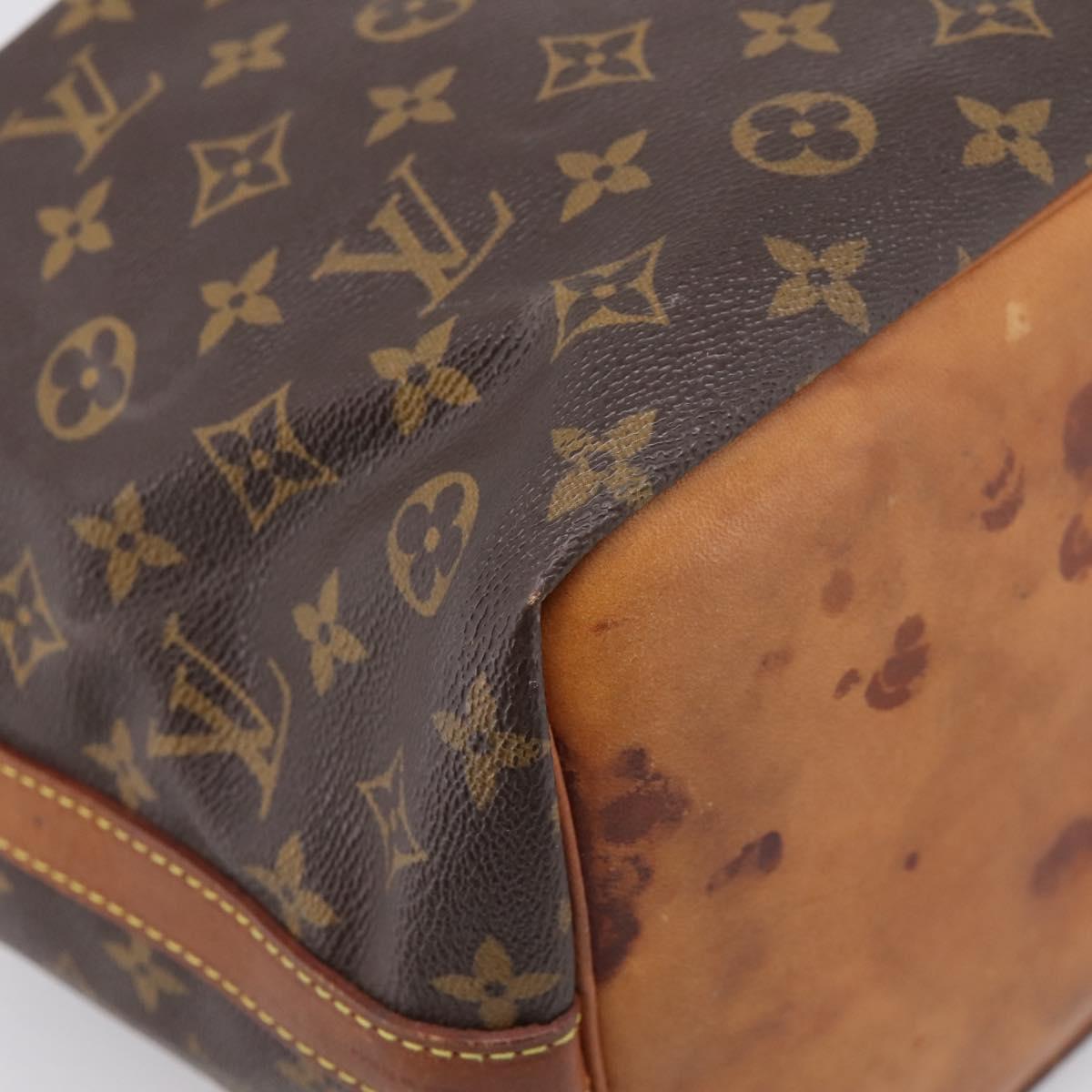 LOUIS VUITTON Monogram Petit Noe Shoulder Bag M42226 LV Auth bs37058