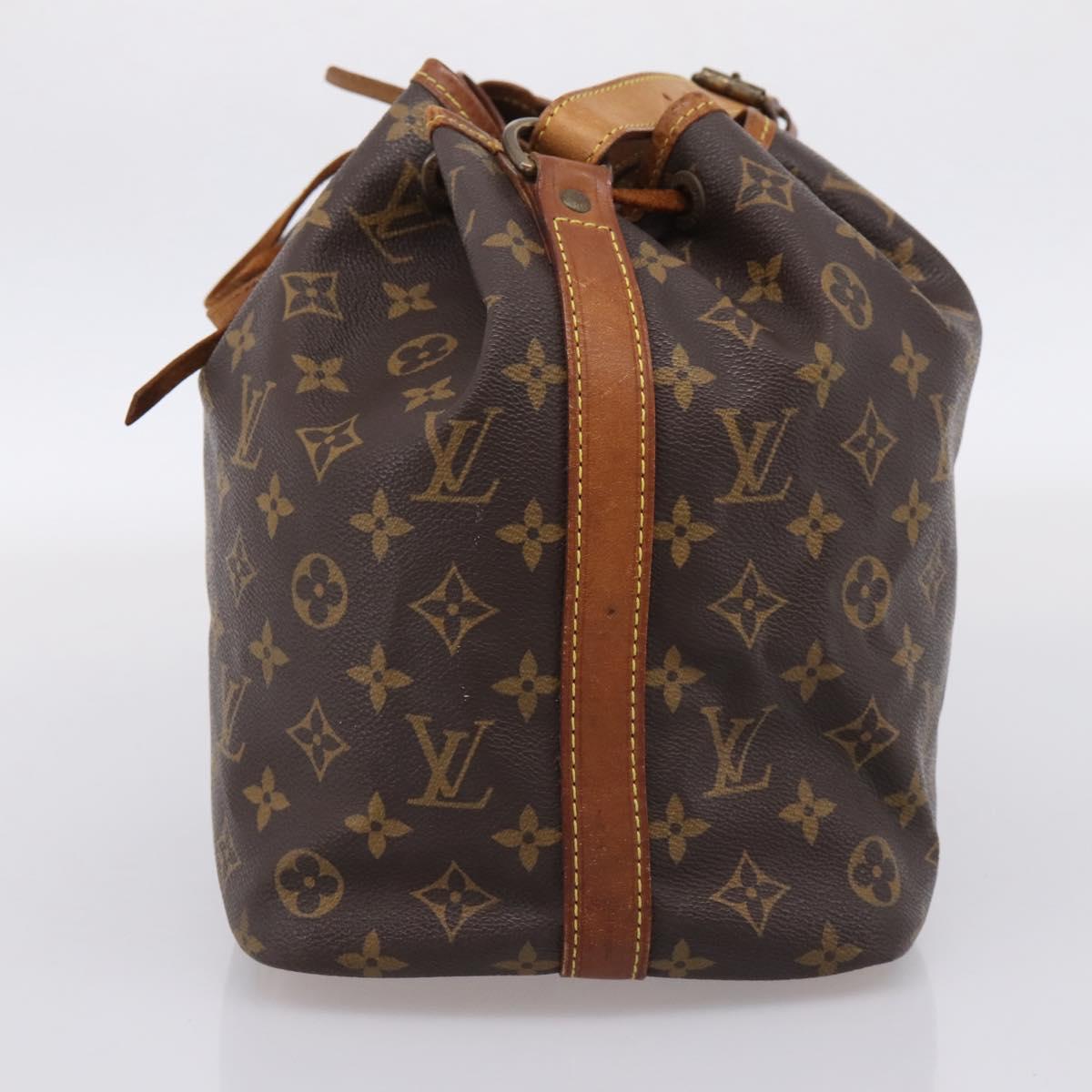 LOUIS VUITTON Monogram Petit Noe Shoulder Bag M42226 LV Auth bs37058