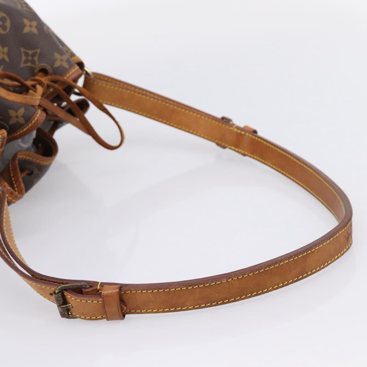 LOUIS VUITTON Monogram Petit Noe Shoulder Bag M42226 LV Auth bs37058