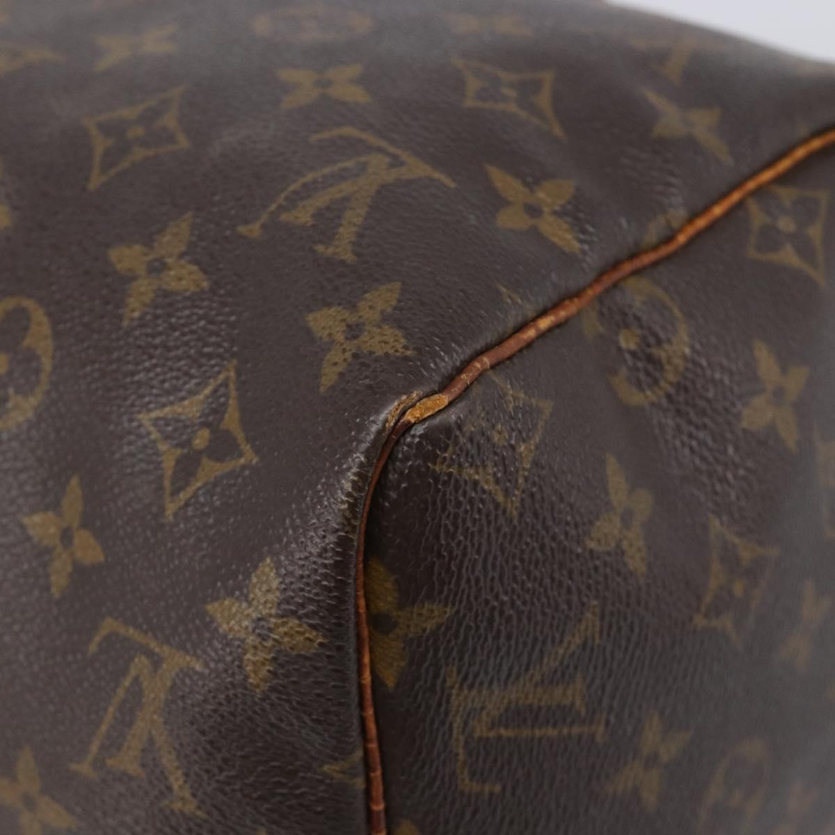 LOUIS VUITTON Monogram Speedy 30 Hand Bag M41526 LV Auth bs37059