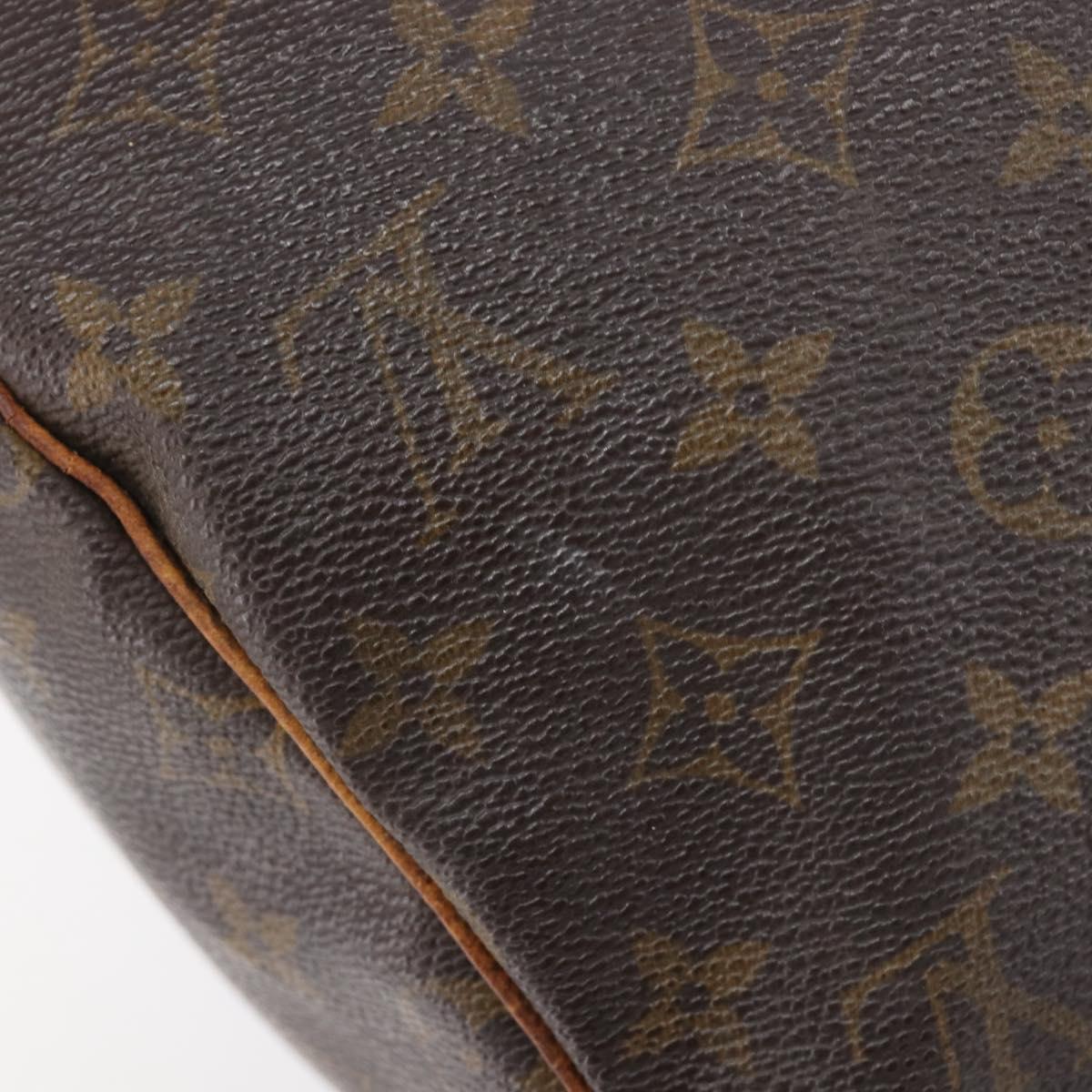LOUIS VUITTON Monogram Speedy 30 Hand Bag M41526 LV Auth bs37059