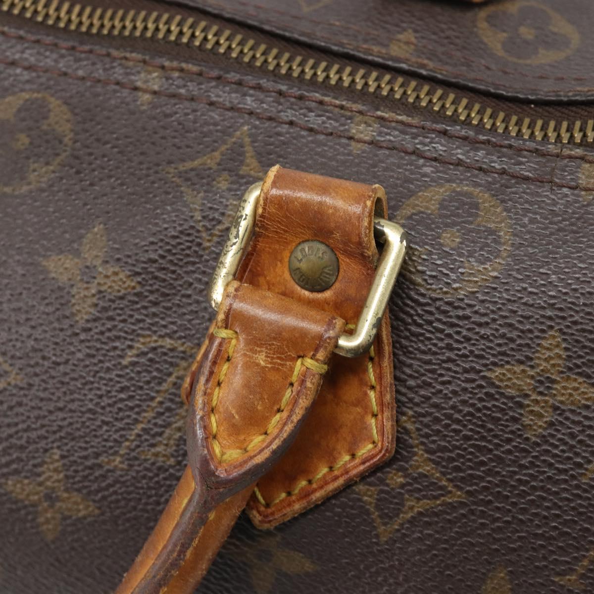 LOUIS VUITTON Monogram Speedy 30 Hand Bag M41526 LV Auth bs37059