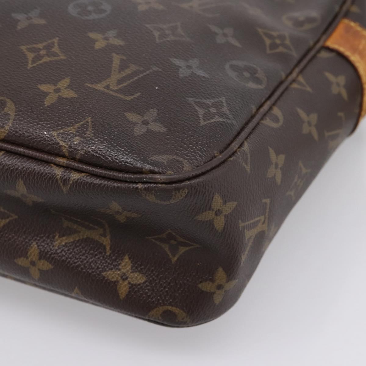 LOUIS VUITTON Monogram Sac Bosphore Hand Bag M40043 LV Auth bs37060
