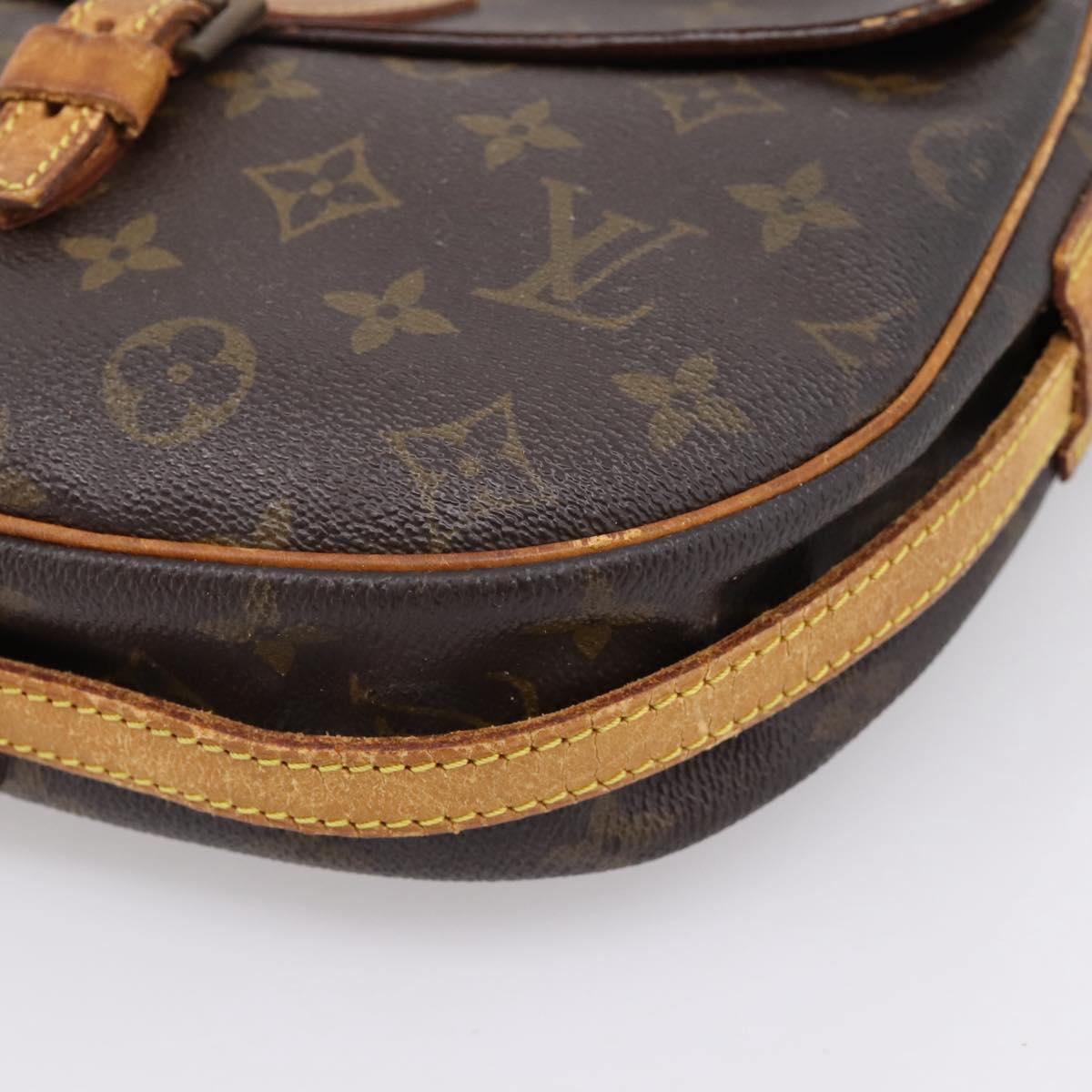LOUIS VUITTON Monogram Jeune Fille MM Shoulder Bag M51226 LV Auth bs37072