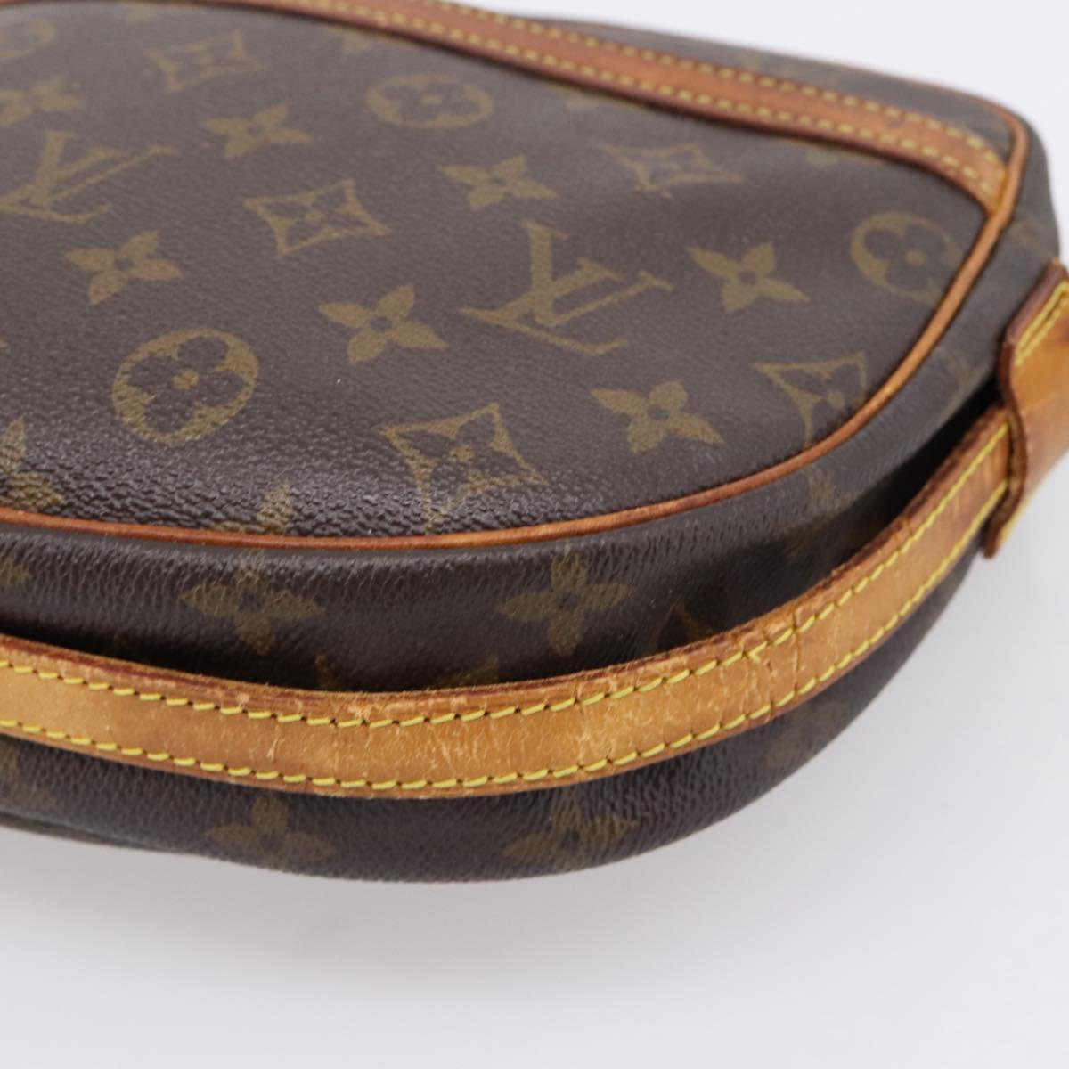 LOUIS VUITTON Monogram Jeune Fille MM Shoulder Bag M51226 LV Auth bs37072