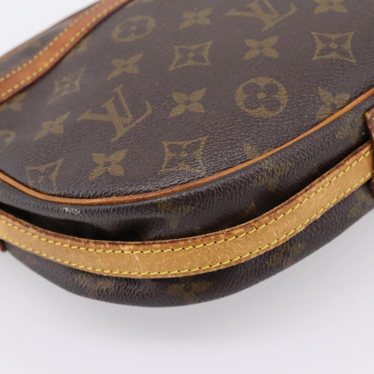 LOUIS VUITTON Monogram Jeune Fille MM Shoulder Bag M51226 LV Auth bs37072