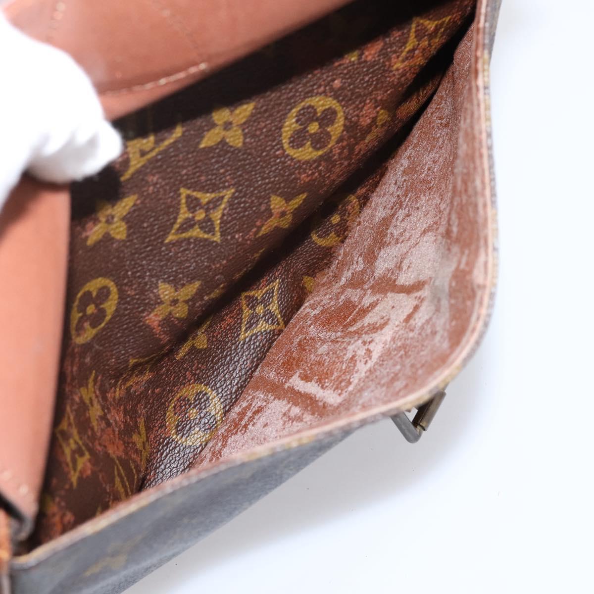 LOUIS VUITTON Monogram Jeune Fille MM Shoulder Bag M51226 LV Auth bs37072