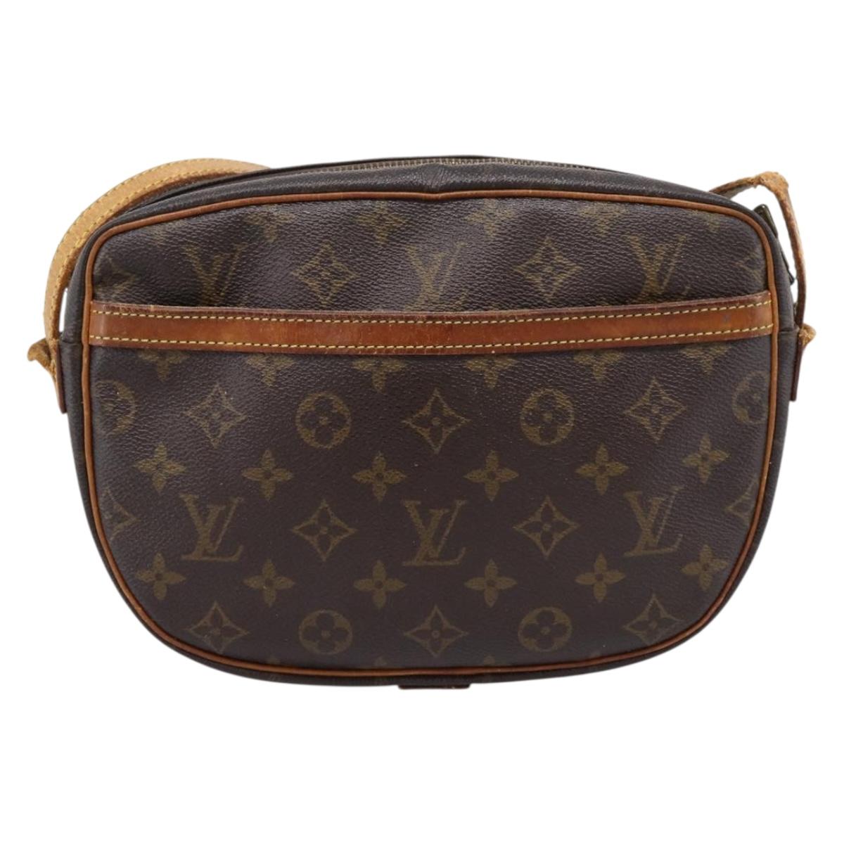 LOUIS VUITTON Monogram Jeune Fille MM Shoulder Bag M51226 LV Auth bs37072