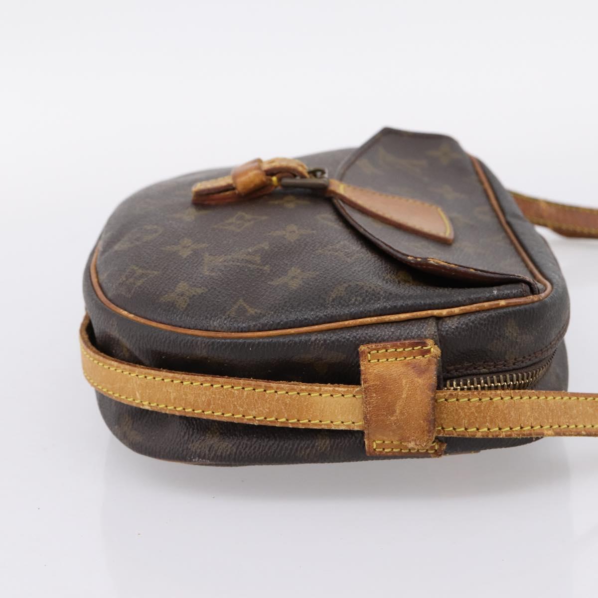 LOUIS VUITTON Monogram Jeune Fille MM Shoulder Bag M51226 LV Auth bs37072