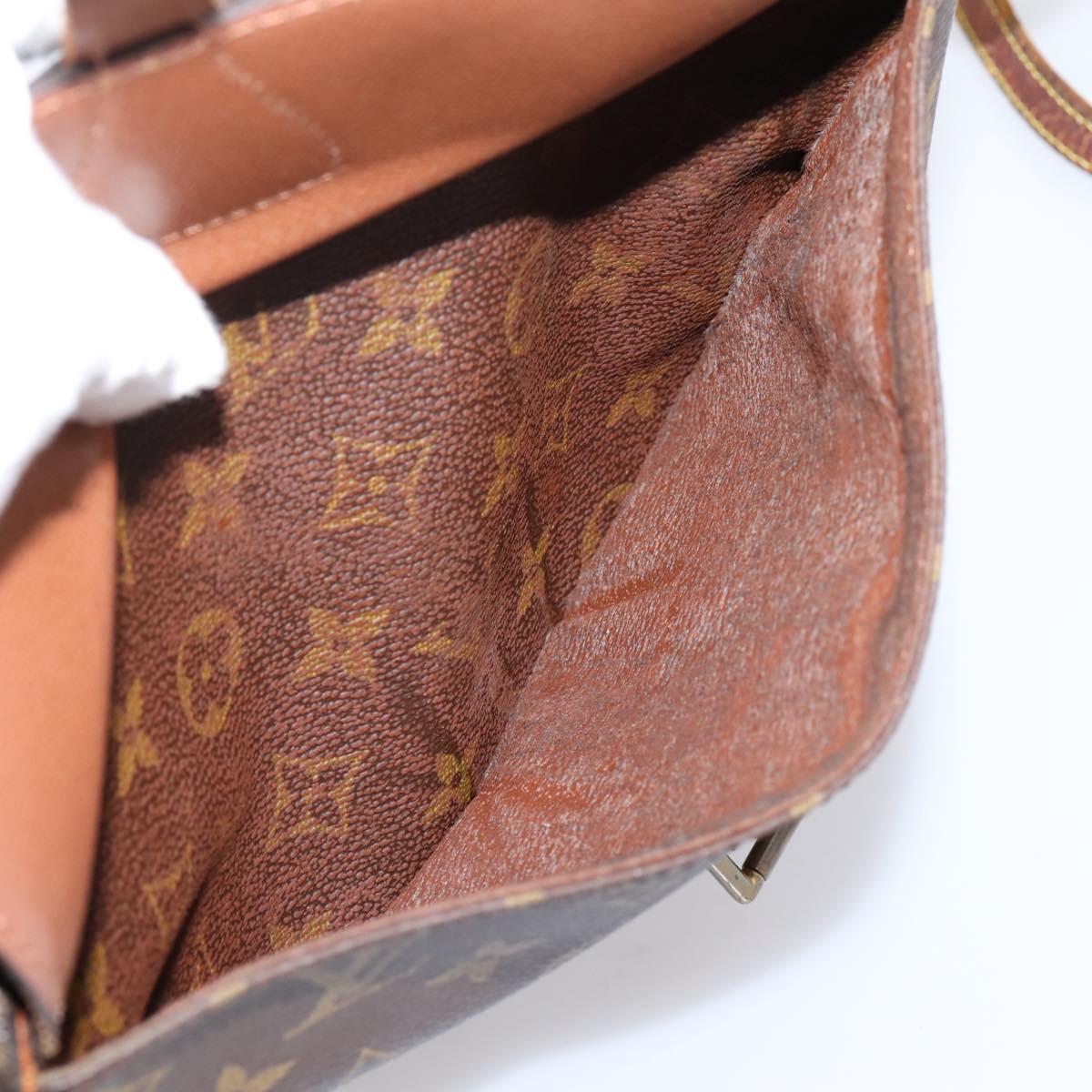 LOUIS VUITTON Monogram Jeune Fille MM Shoulder Bag M51226 LV Auth bs37088