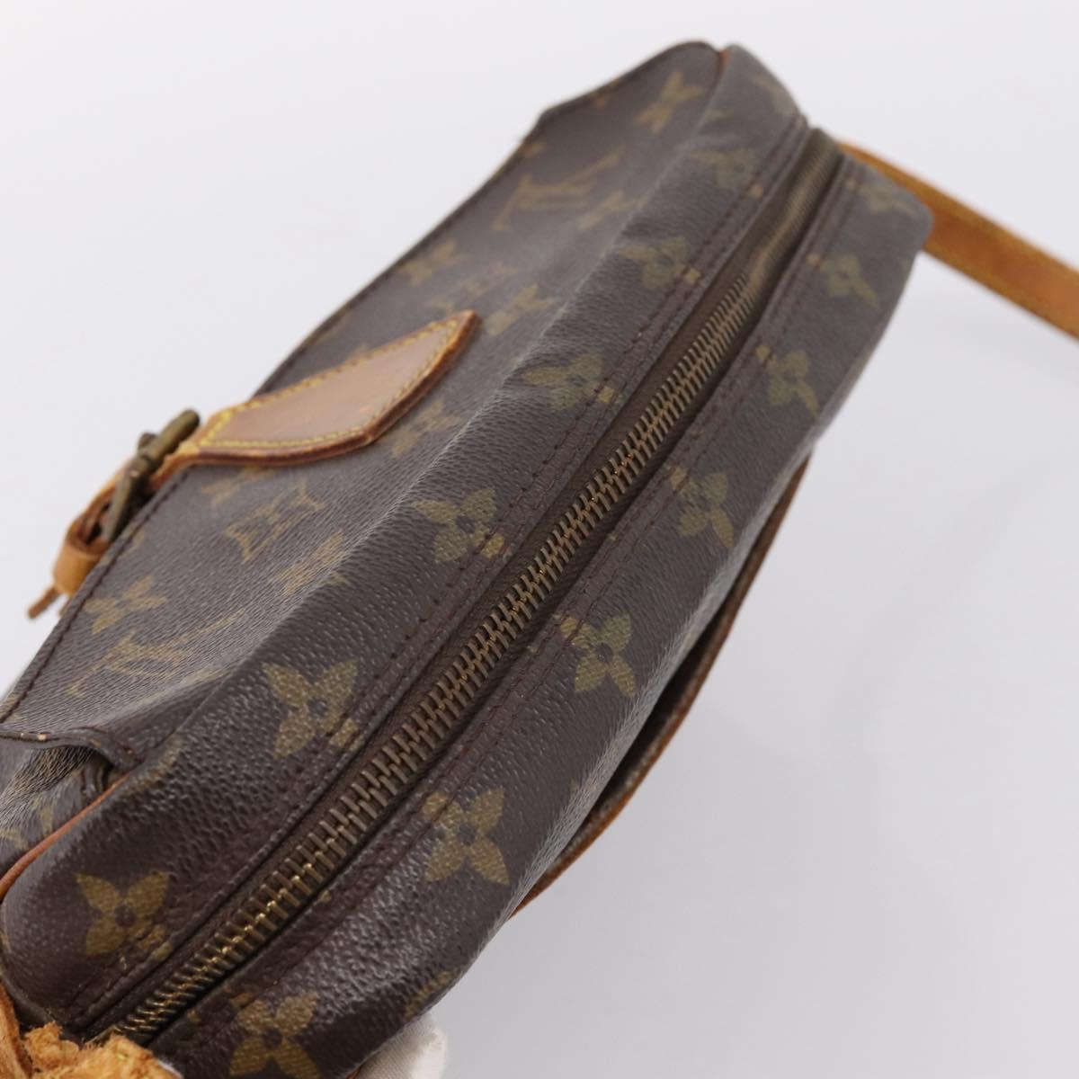 LOUIS VUITTON Monogram Jeune Fille MM Shoulder Bag M51226 LV Auth bs37088
