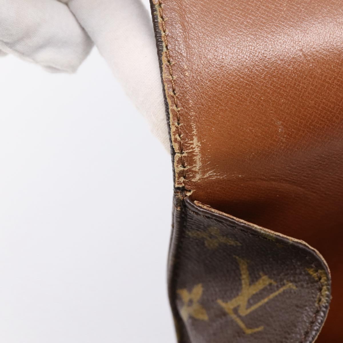 LOUIS VUITTON Monogram Cartouchiere GM Shoulder Bag M51252 LV Auth bs37089