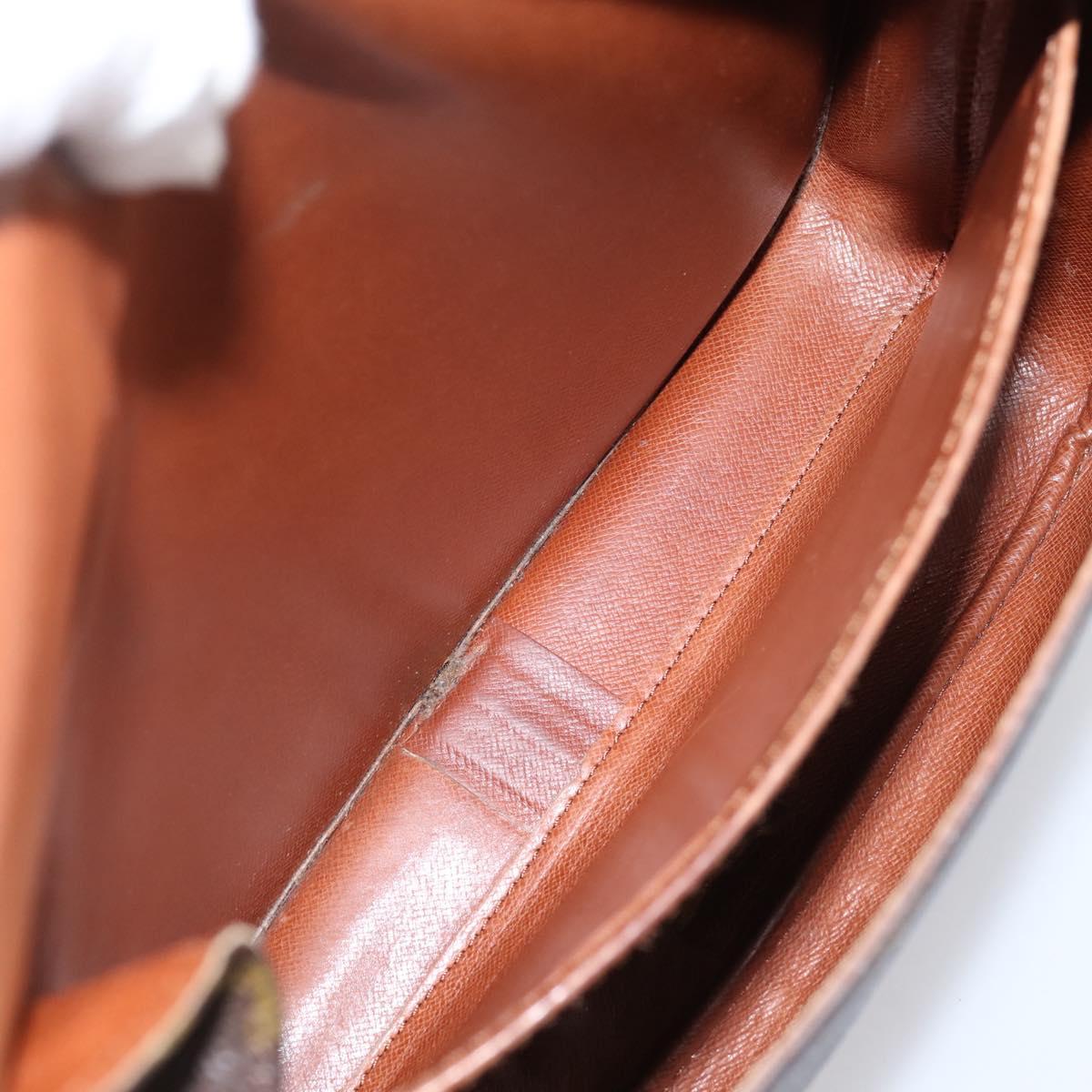 LOUIS VUITTON Monogram Cartouchiere GM Shoulder Bag M51252 LV Auth bs37089
