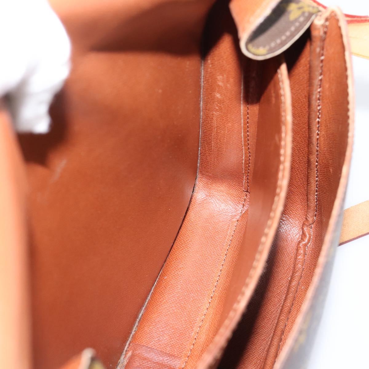 LOUIS VUITTON Monogram Cartouchiere GM Shoulder Bag M51252 LV Auth bs37089