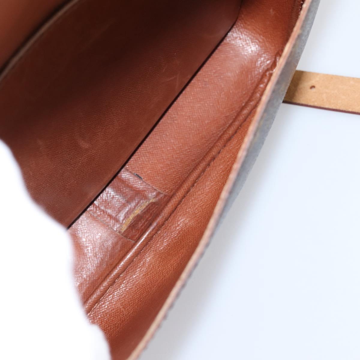 LOUIS VUITTON Monogram Cartouchiere GM Shoulder Bag M51252 LV Auth bs37089