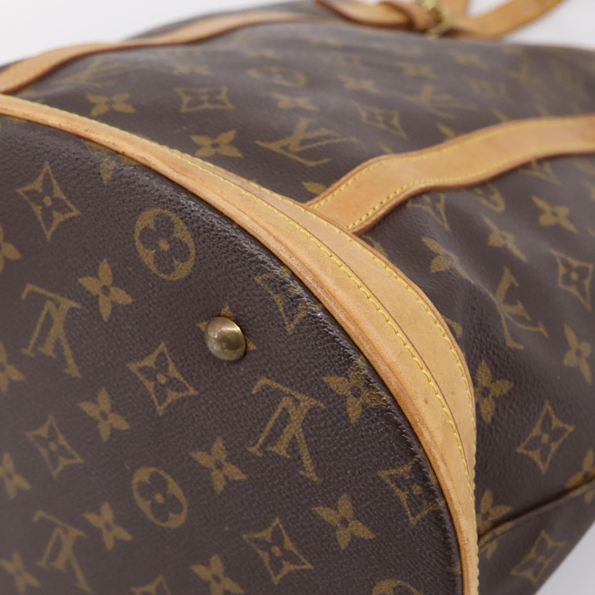 LOUIS VUITTON Monogram Bucket GM Shoulder Bag M42236 LV Auth bs37090