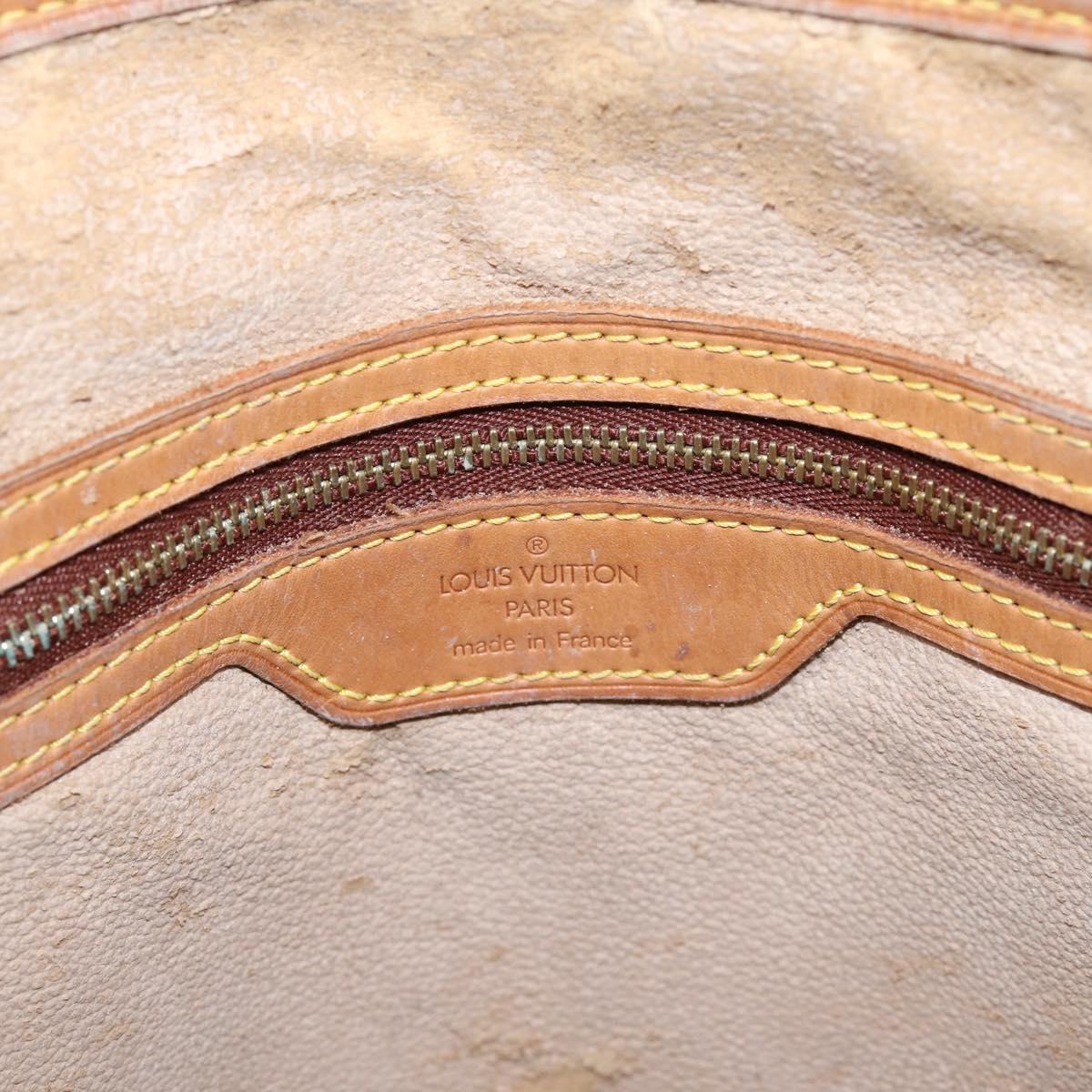 LOUIS VUITTON Monogram Bucket GM Shoulder Bag M42236 LV Auth bs37090