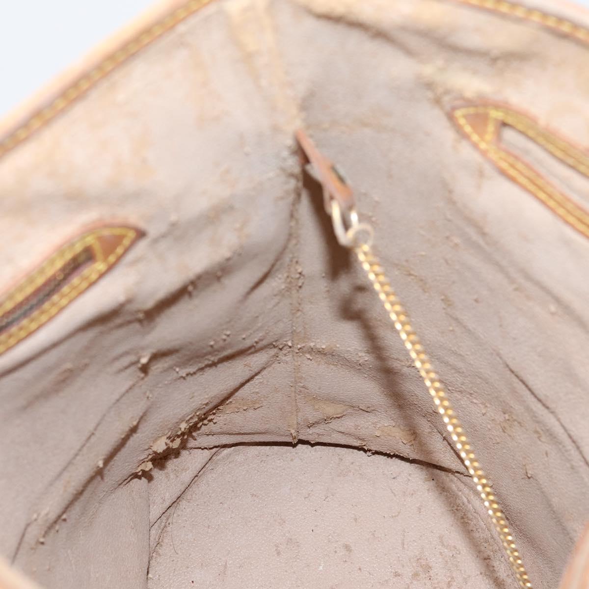 LOUIS VUITTON Monogram Bucket GM Shoulder Bag M42236 LV Auth bs37090