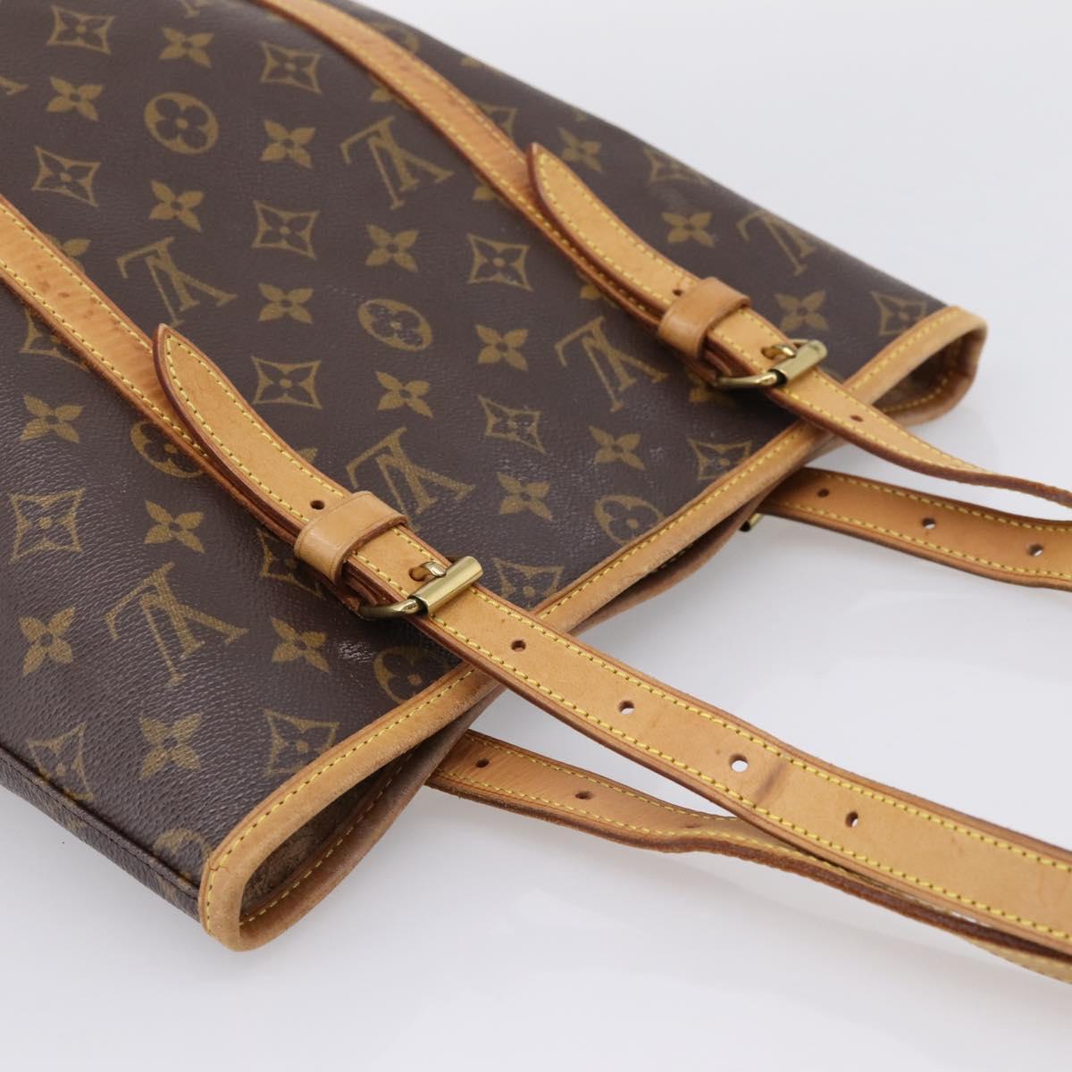 LOUIS VUITTON Monogram Bucket GM Shoulder Bag M42236 LV Auth bs37090