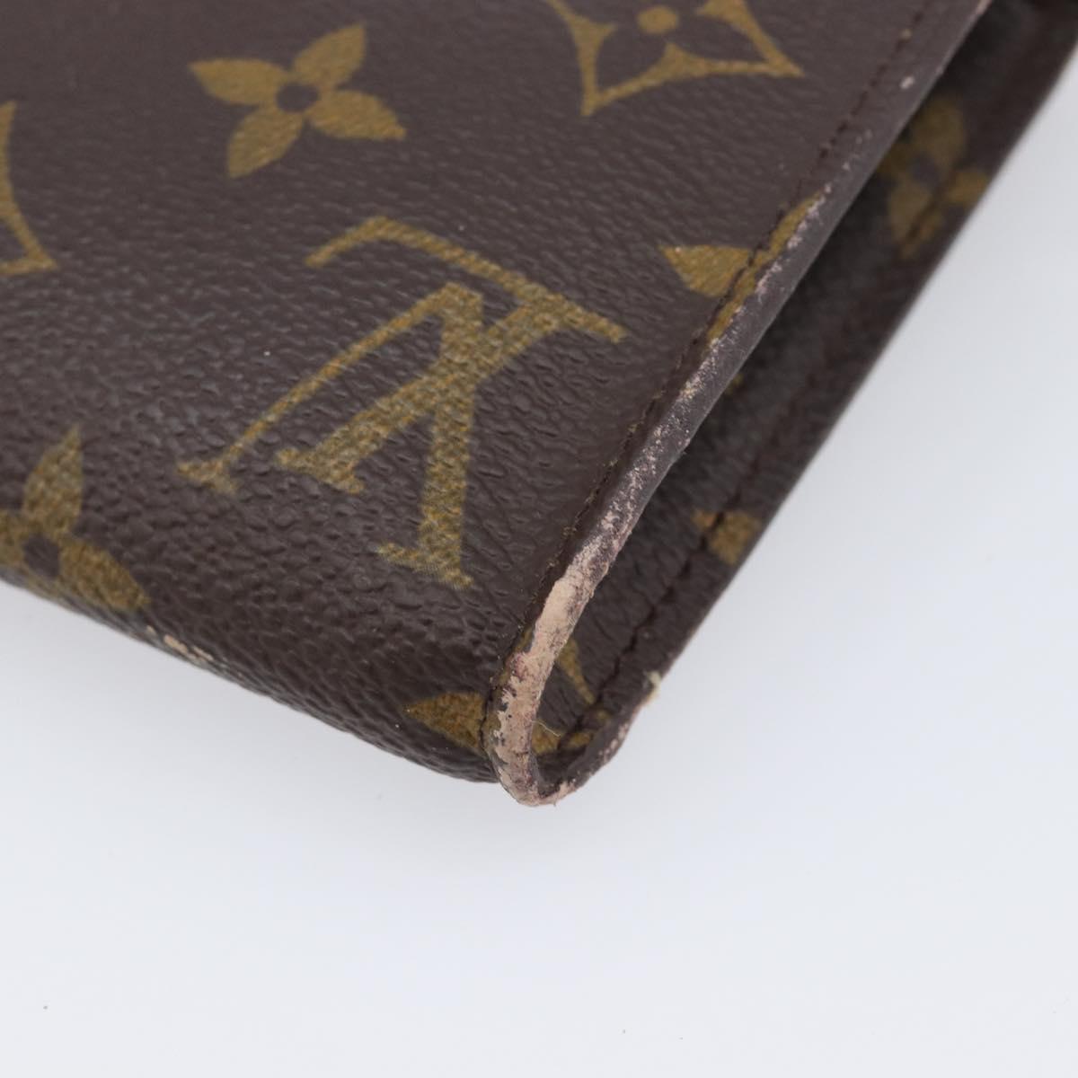 LOUIS VUITTON Monogram Bucket GM Pouch Accessory Pouch LV Auth bs37091