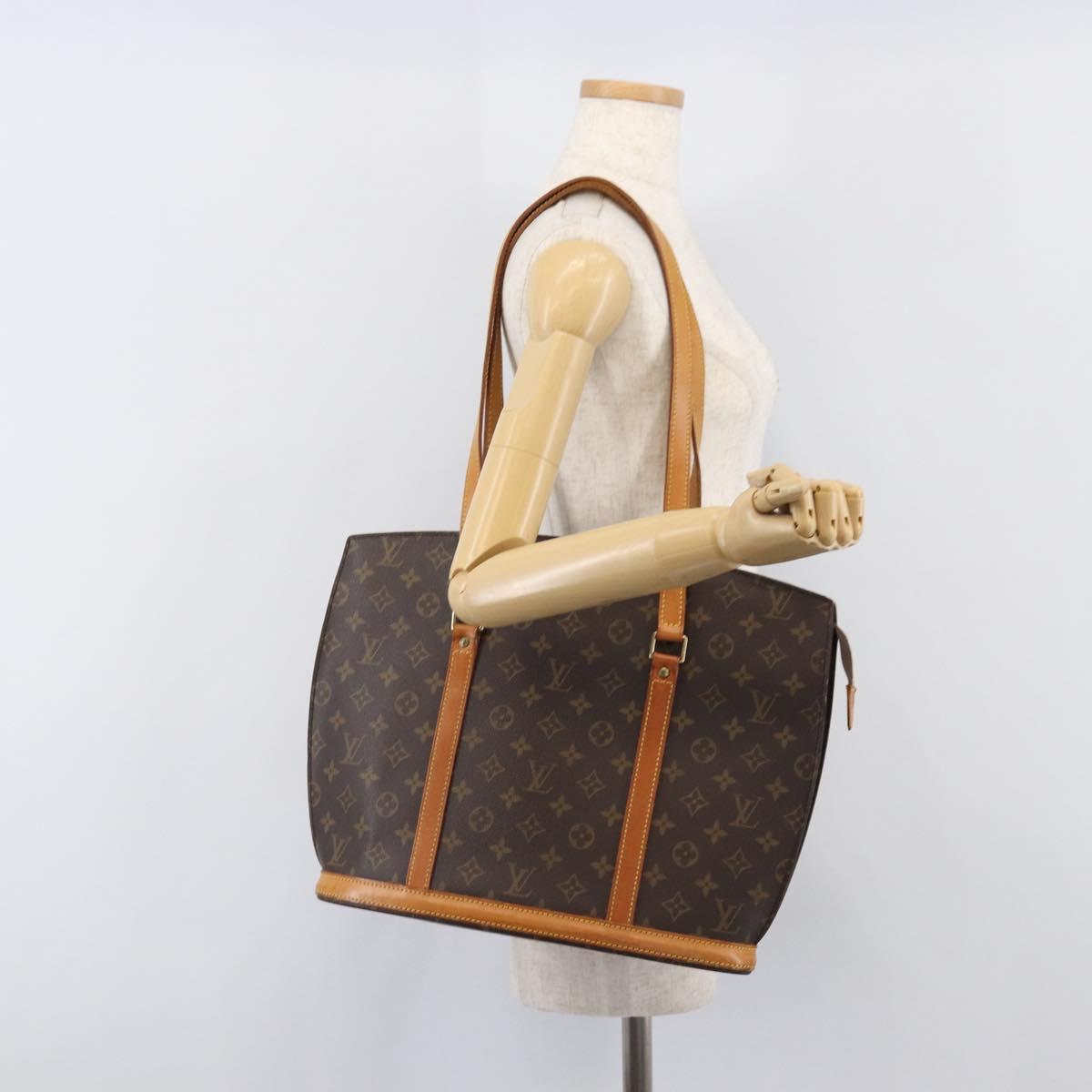 LOUIS VUITTON Monogram Babylone Tote Bag M51102 LV Auth bs37105