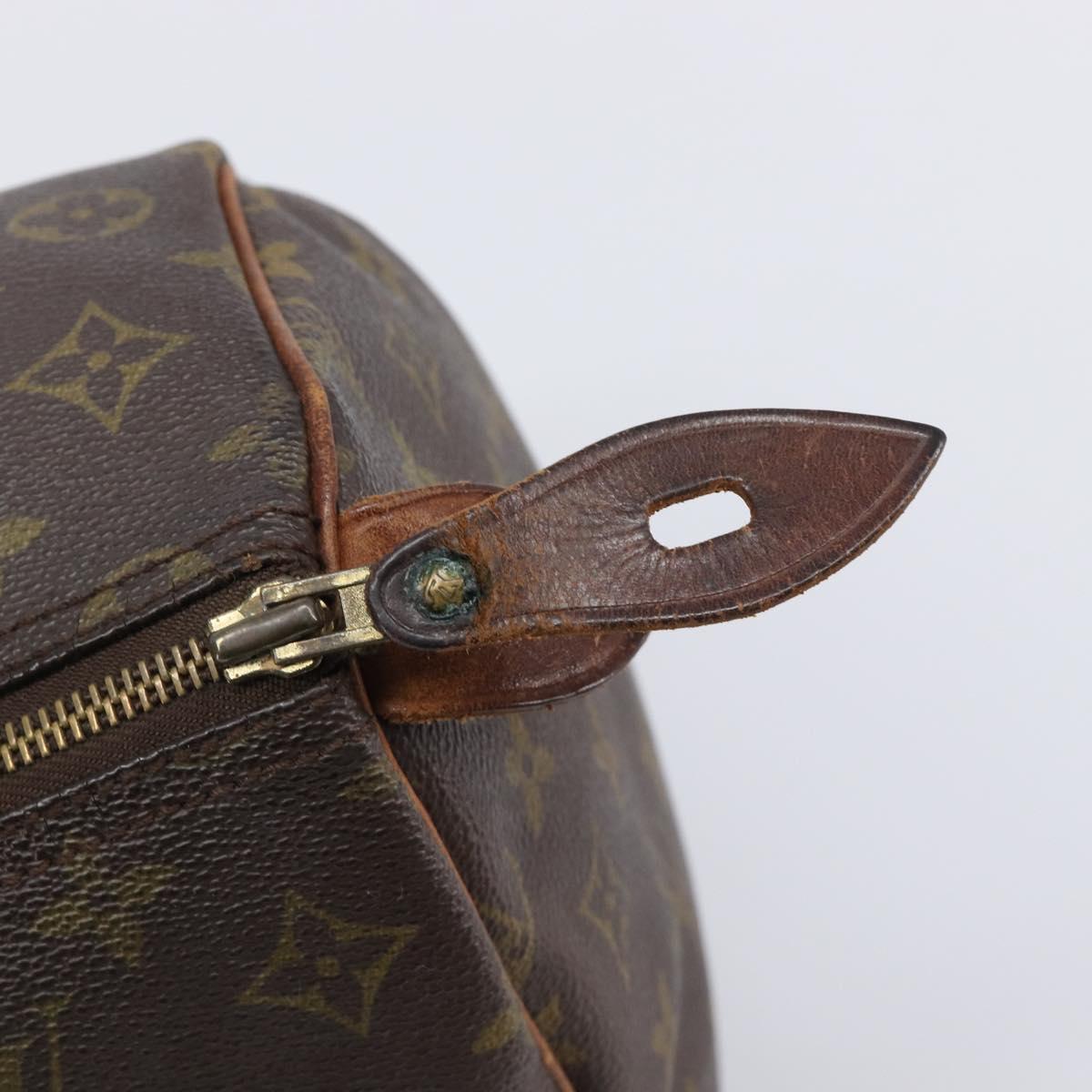 LOUIS VUITTON Monogram Speedy 35 Hand Bag M41524 LV Auth bs37108