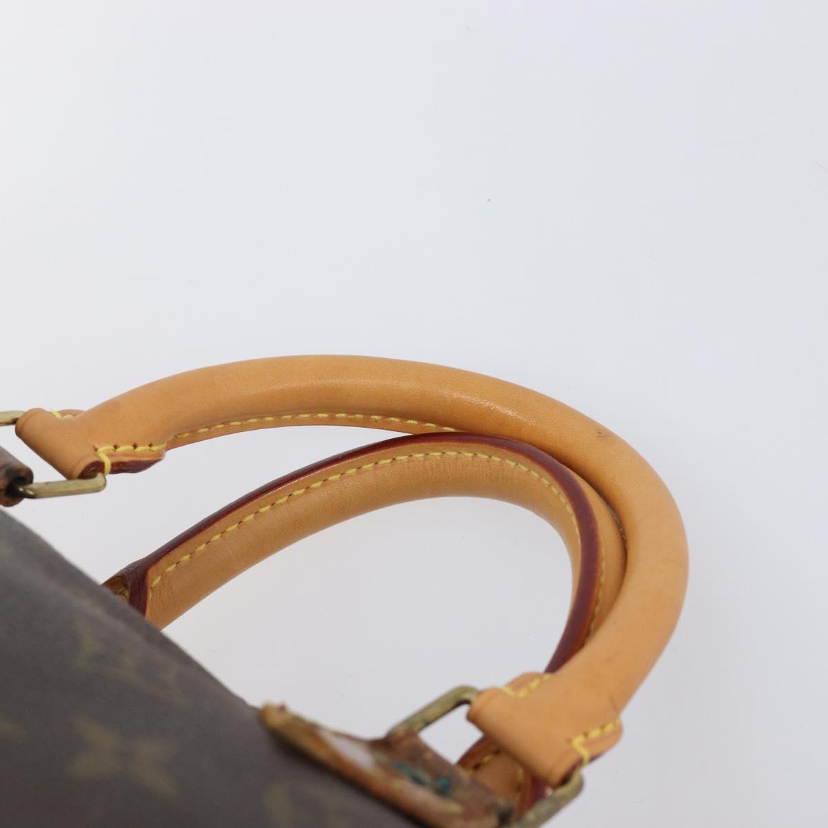 LOUIS VUITTON Monogram Speedy 35 Hand Bag M41524 LV Auth bs37108