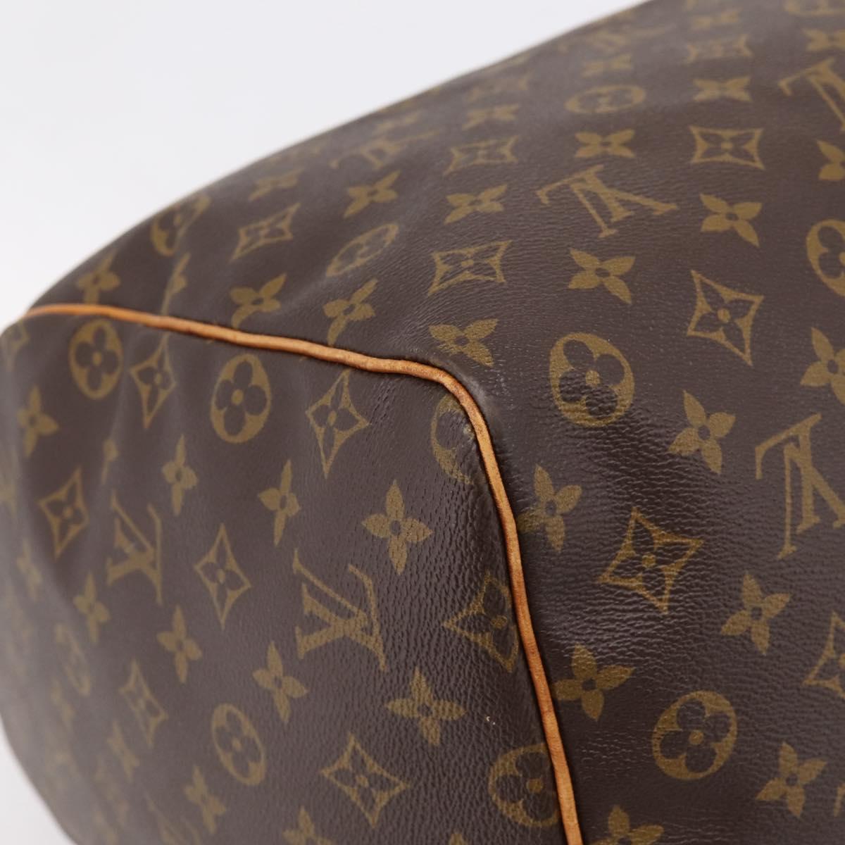 LOUIS VUITTON Monogram Keepall 60 Boston Bag M41422 LV Auth bs37111