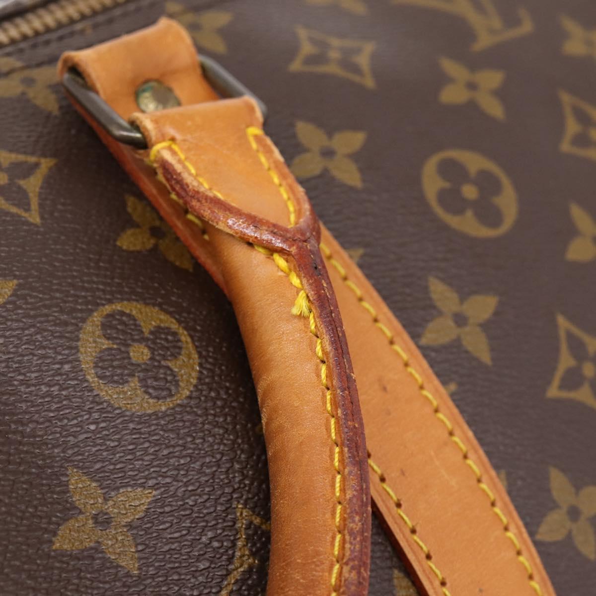 LOUIS VUITTON Monogram Keepall 60 Boston Bag M41422 LV Auth bs37111