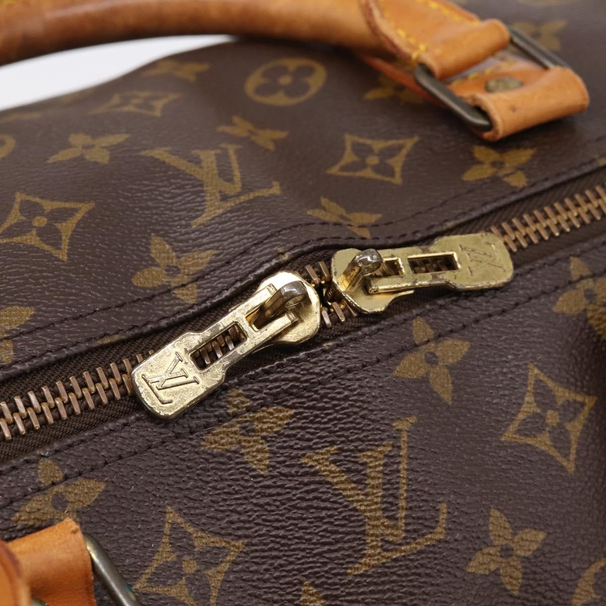 LOUIS VUITTON Monogram Keepall 60 Boston Bag M41422 LV Auth bs37111