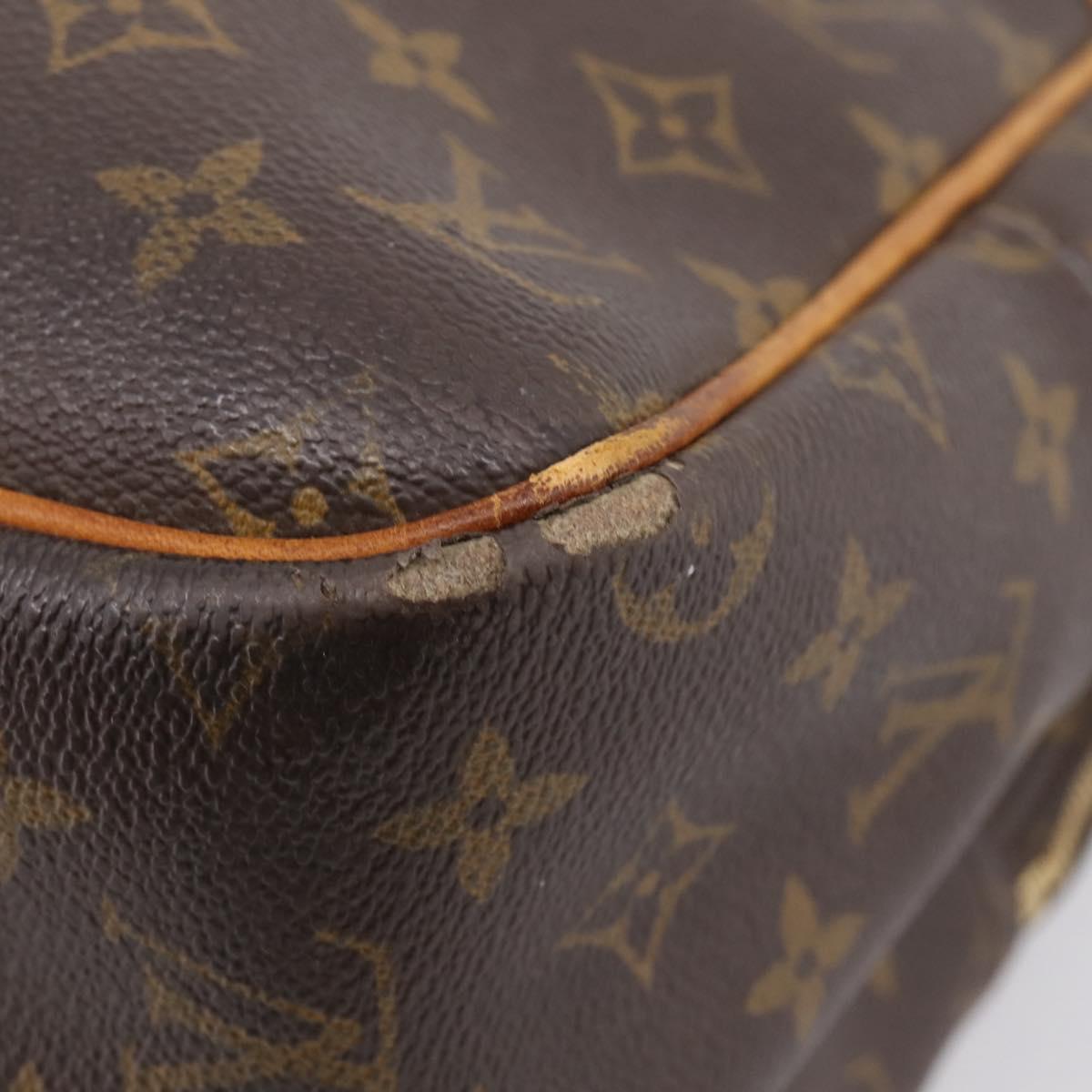 LOUIS VUITTON Monogram Reporter GM Shoulder Bag M45252 LV Auth bs37112
