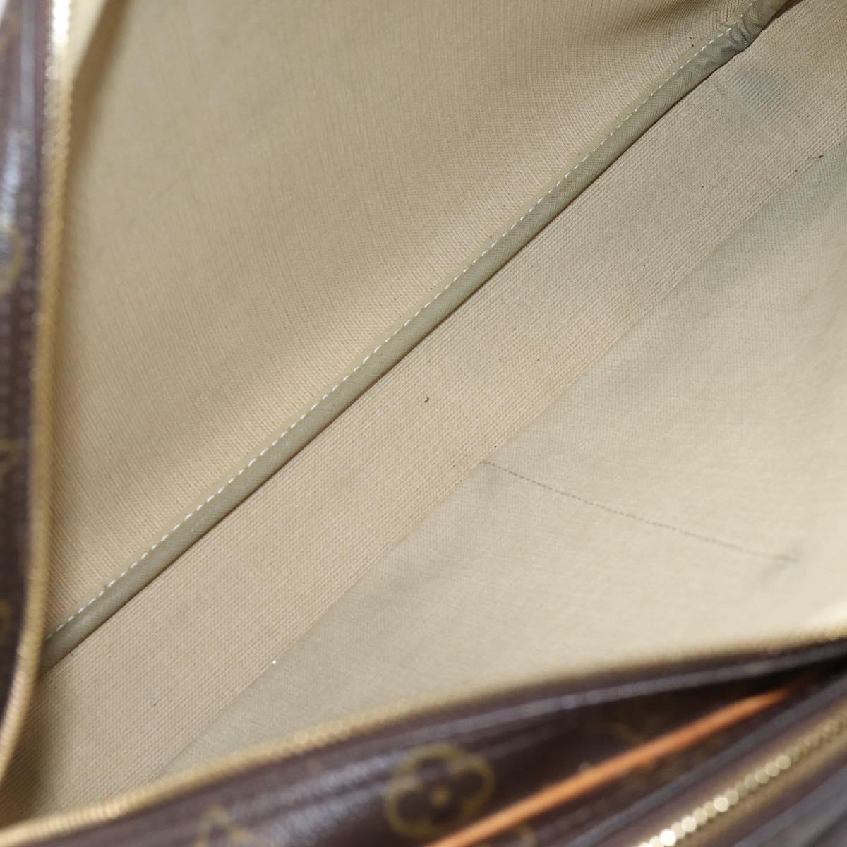 LOUIS VUITTON Monogram Reporter GM Shoulder Bag M45252 LV Auth bs37112