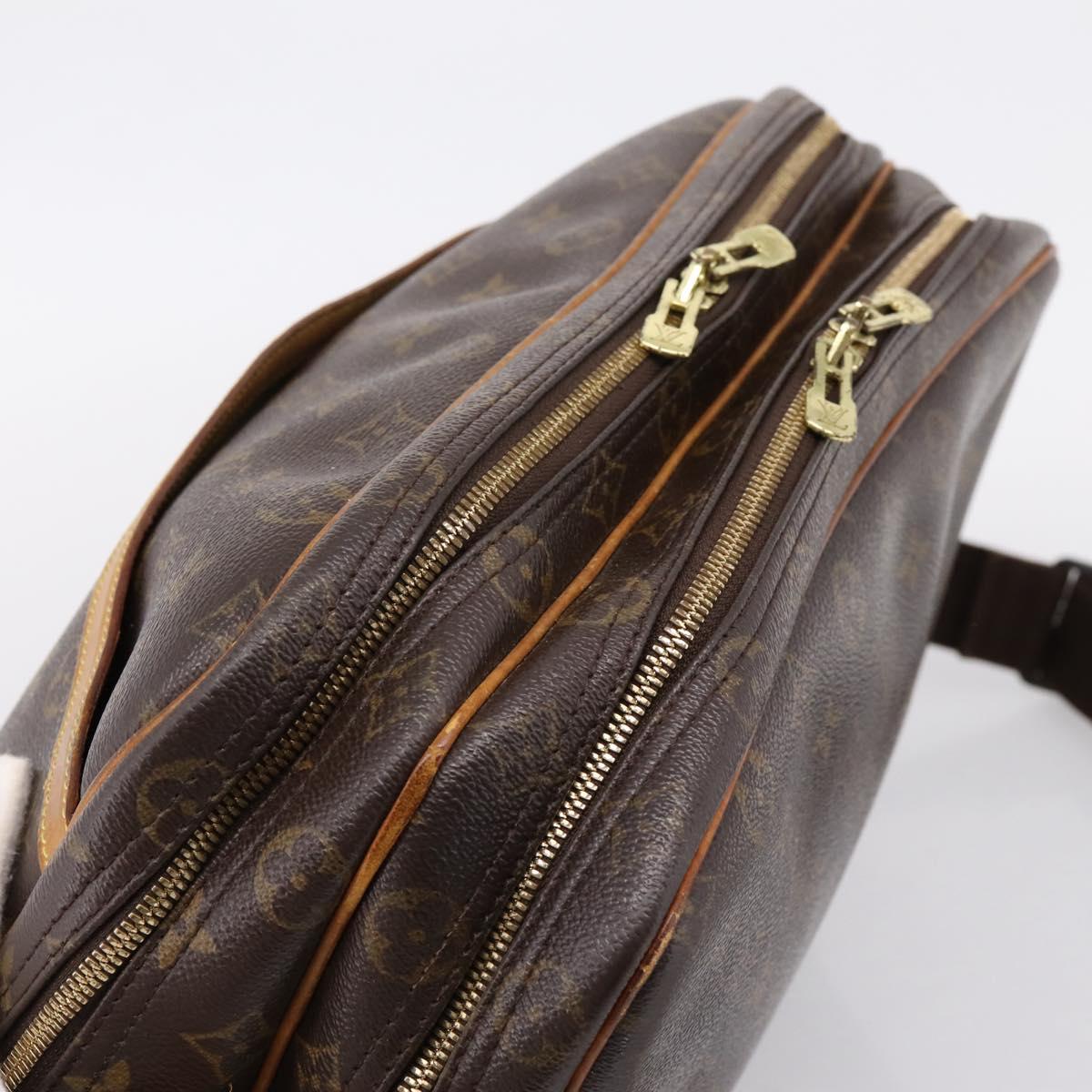 LOUIS VUITTON Monogram Reporter GM Shoulder Bag M45252 LV Auth bs37112