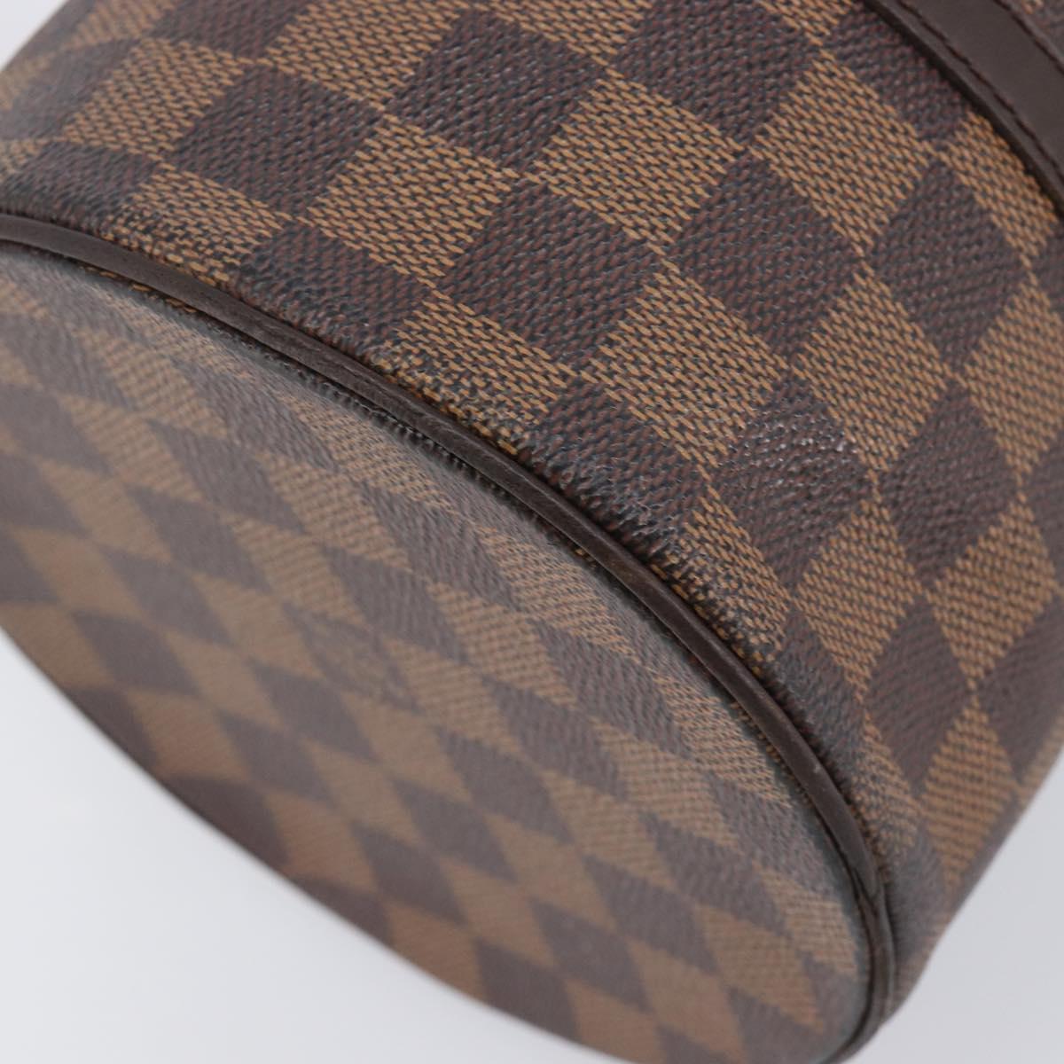 LOUIS VUITTON Damier Ebene Papillon 30 Hand Bag N51303 LV Auth bs37114