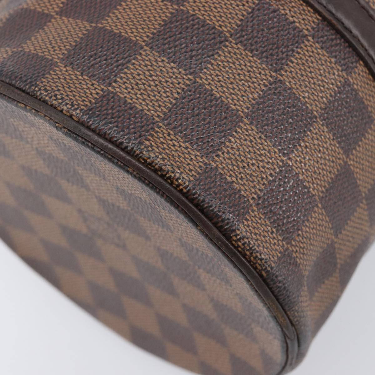 LOUIS VUITTON Damier Ebene Papillon 30 Hand Bag N51303 LV Auth bs37114
