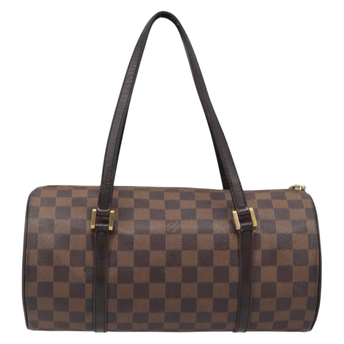 LOUIS VUITTON Damier Ebene Papillon 30 Hand Bag N51303 LV Auth bs37114