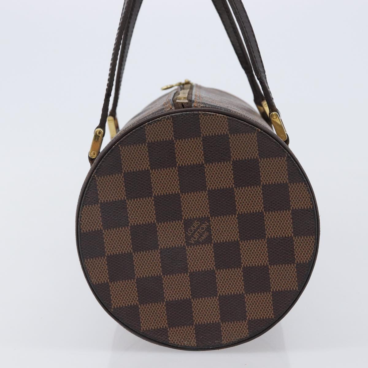LOUIS VUITTON Damier Ebene Papillon 30 Hand Bag N51303 LV Auth bs37114