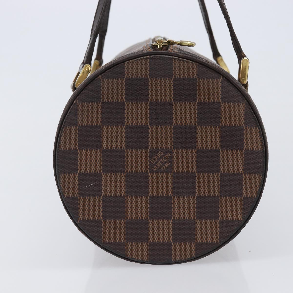 LOUIS VUITTON Damier Ebene Papillon 30 Hand Bag N51303 LV Auth bs37114