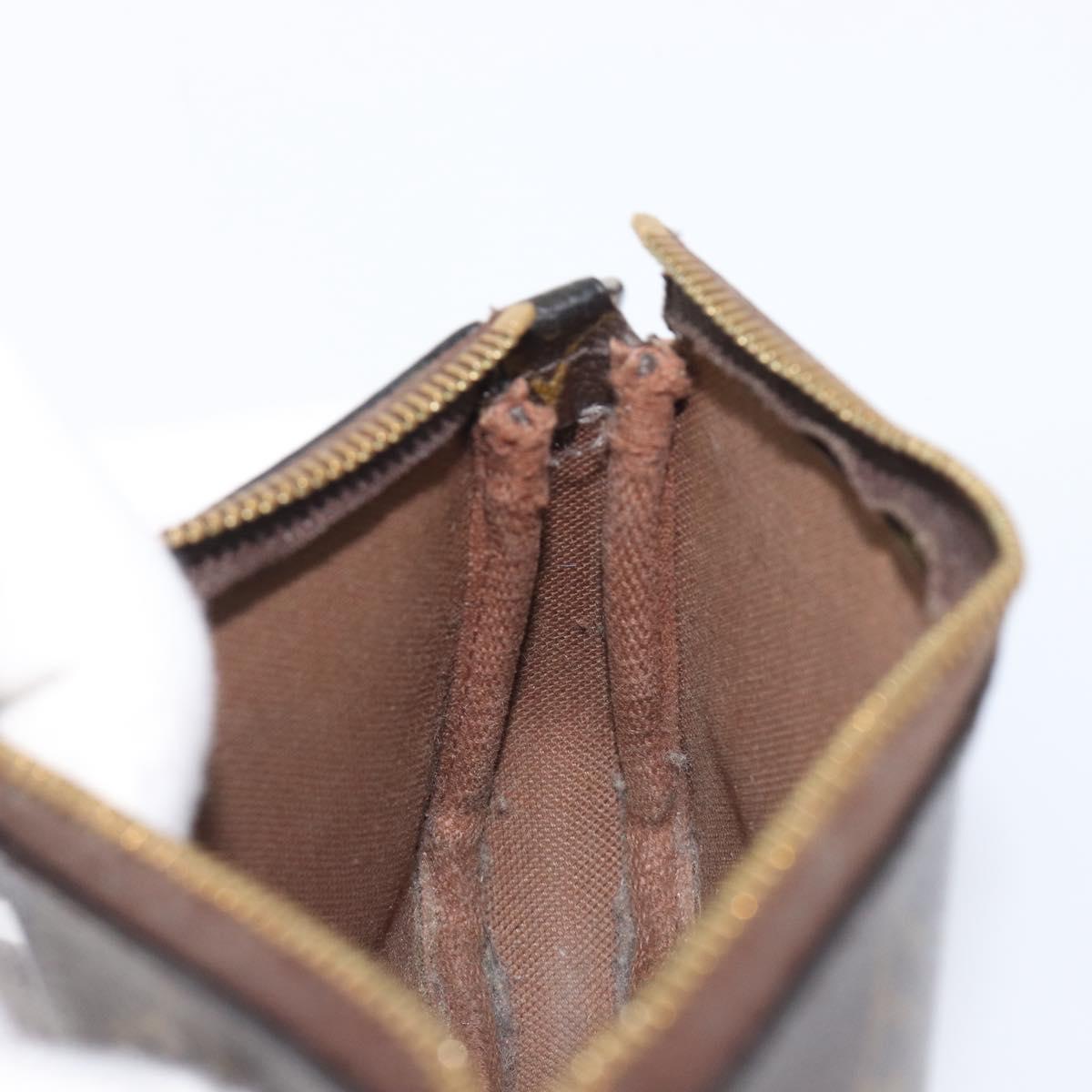 LOUIS VUITTON Monogram Mini Pochette Accessoires Pouch N41667 LV Auth bs37115