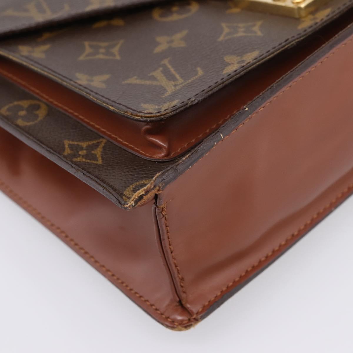 LOUIS VUITTON Monogram Monceau 26 Hand Bag M51187 LV Auth bs37130