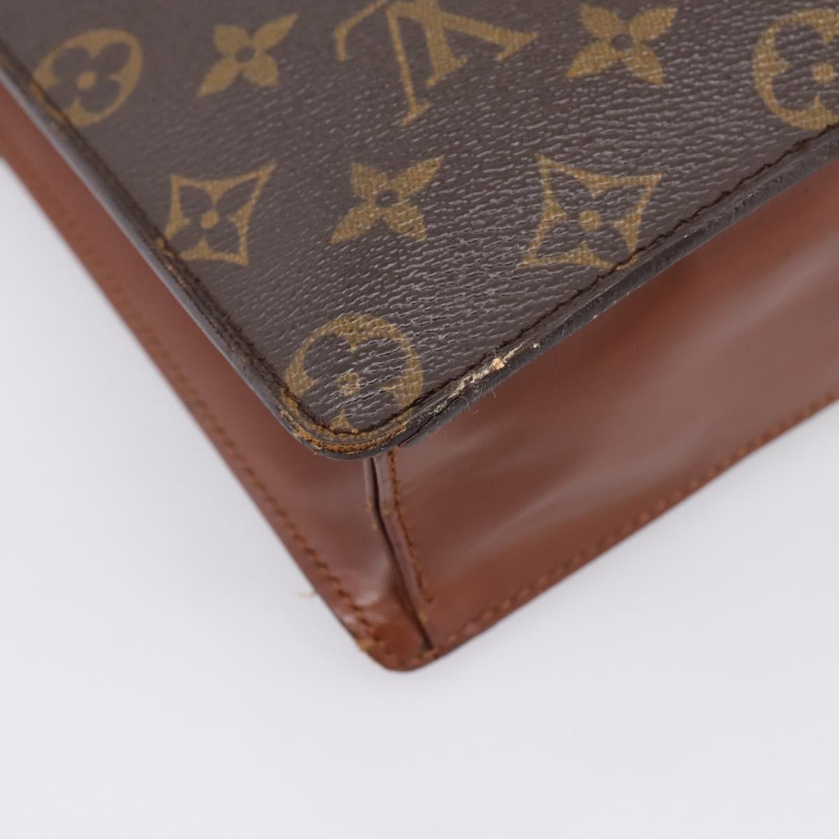 LOUIS VUITTON Monogram Monceau 26 Hand Bag M51187 LV Auth bs37130