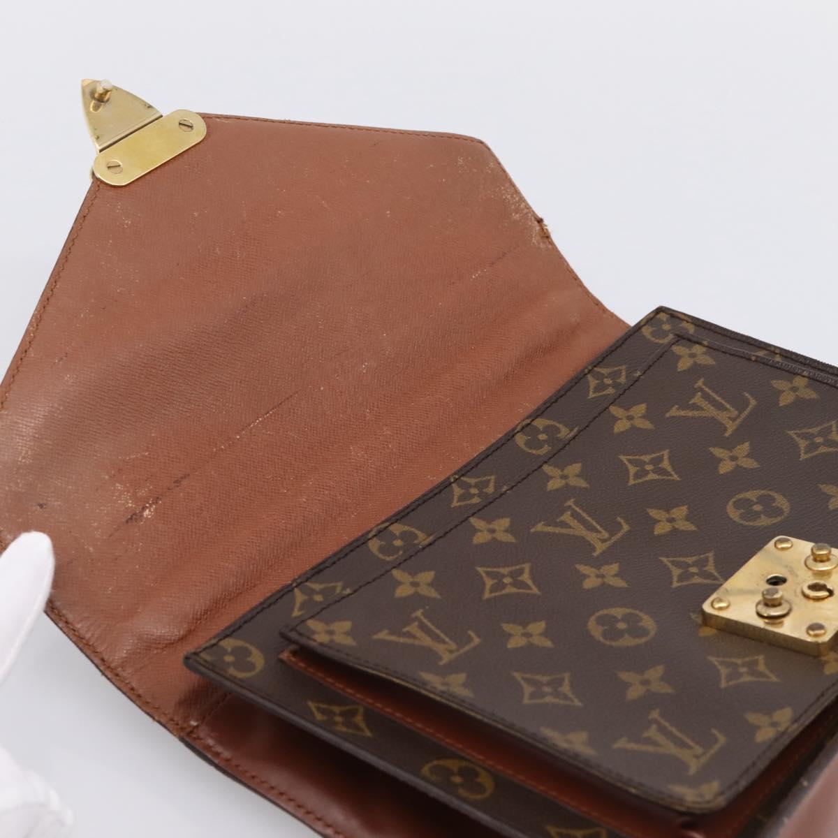 LOUIS VUITTON Monogram Monceau 26 Hand Bag M51187 LV Auth bs37130