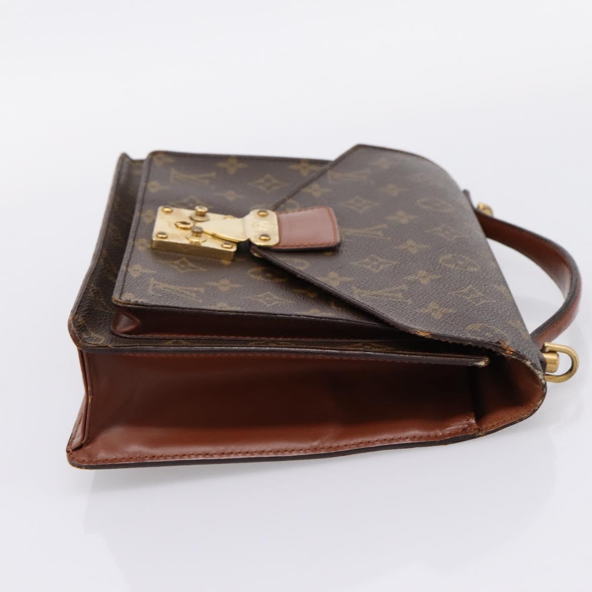 LOUIS VUITTON Monogram Monceau 26 Hand Bag M51187 LV Auth bs37130