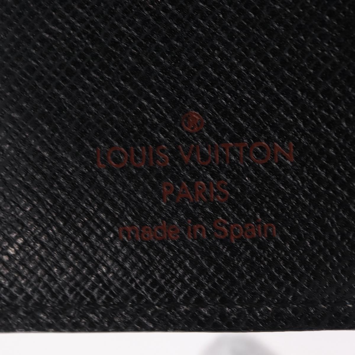 LOUIS VUITTON Epi Agenda PM Day Planner Cover Blue R20055 LV Auth bs37133