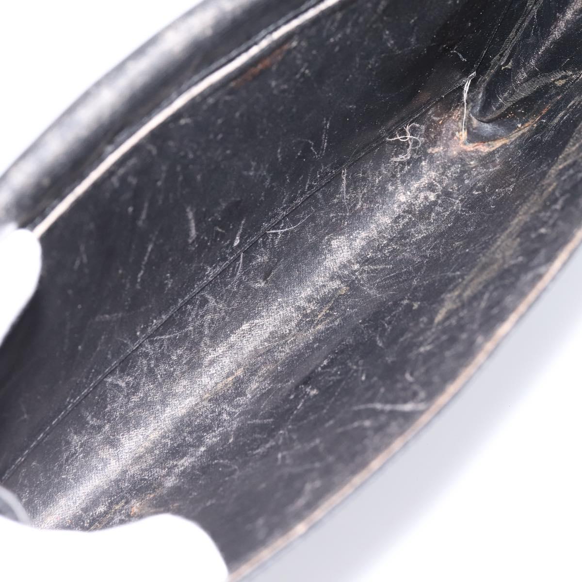 LOUIS VUITTON Epi Jena Clutch Bag Black M52722 LV Auth bs37134