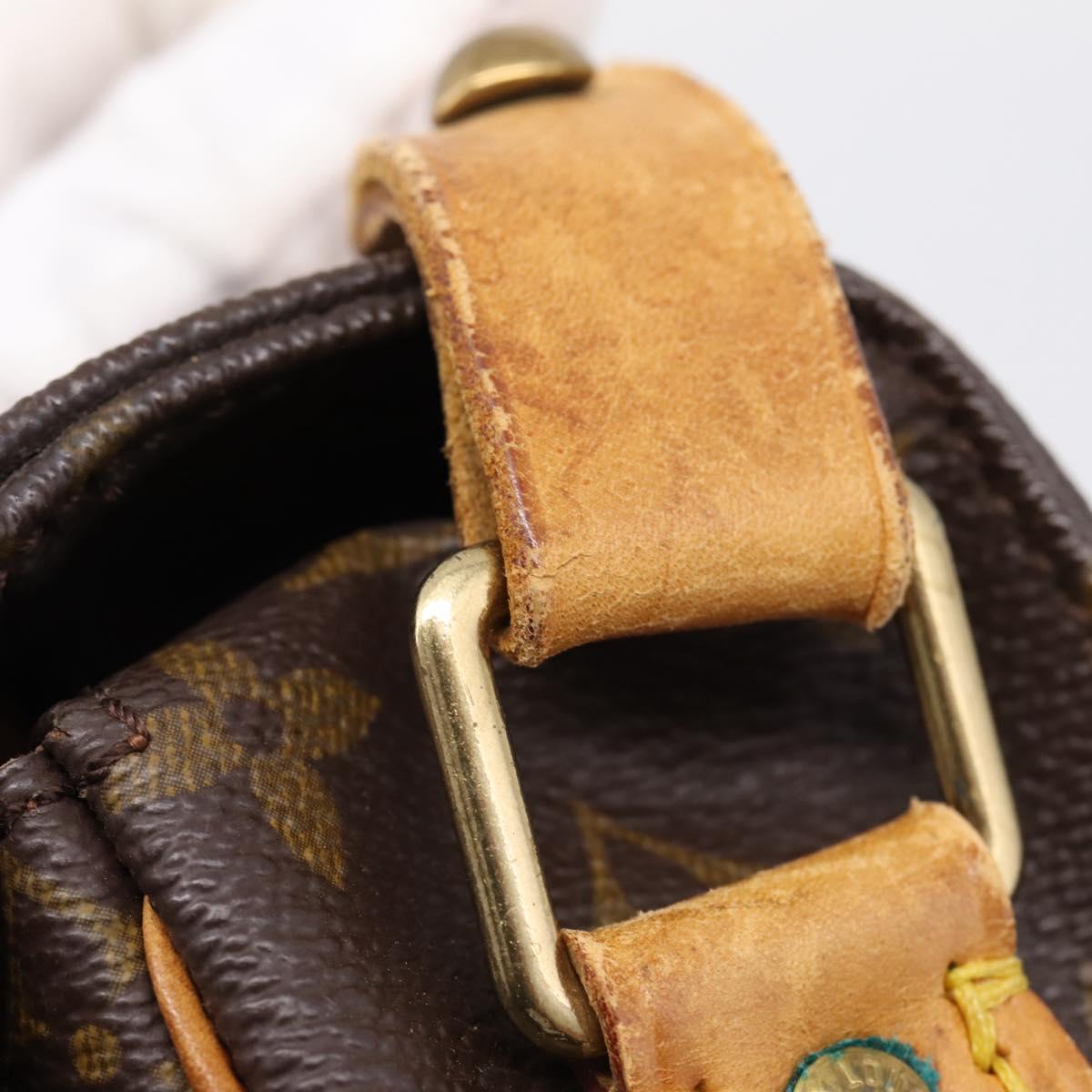 LOUIS VUITTON Monogram Cartouchiere GM Shoulder Bag M51252 LV Auth bs37135