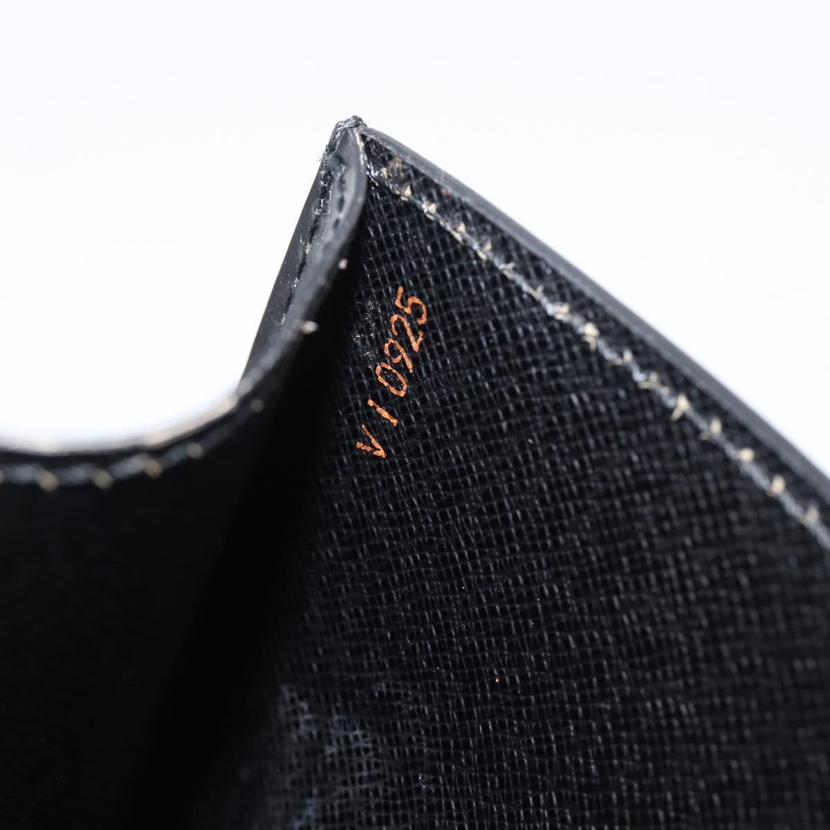 LOUIS VUITTON Epi Art Deco Clutch Bag Black M52632 LV Auth bs37136A