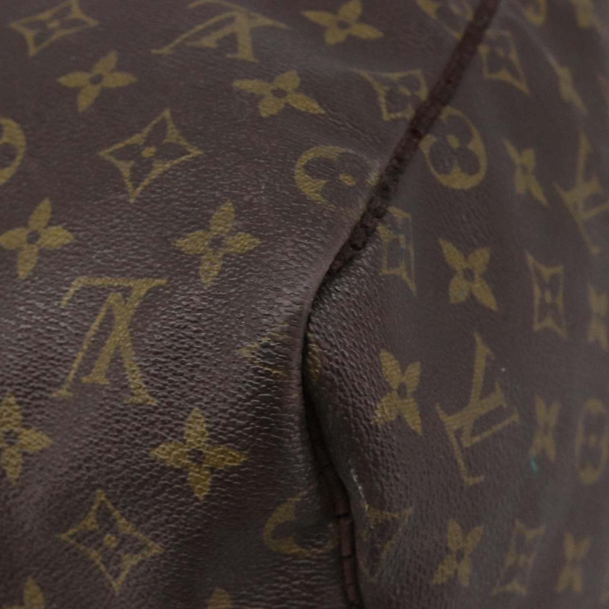 LOUIS VUITTON Monogram Keepall 55 Boston Bag M41424 LV Auth bs37138