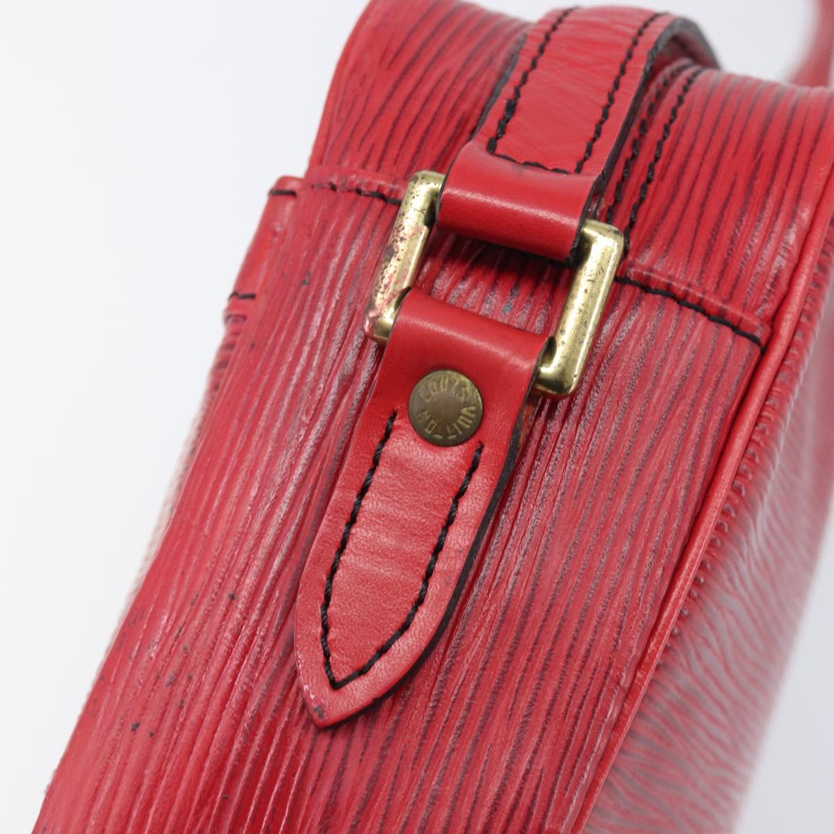 LOUIS VUITTON Epi Trocadero 23 Shoulder Bag Red M52307 LV Auth bs37167