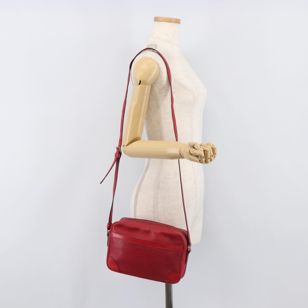 LOUIS VUITTON Epi Trocadero 23 Shoulder Bag Red M52307 LV Auth bs37167